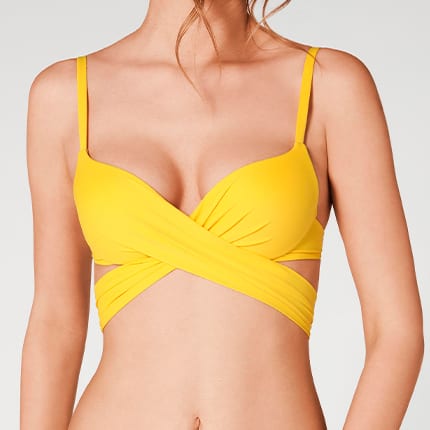 bikini push up amarillo bikini push up amarillo