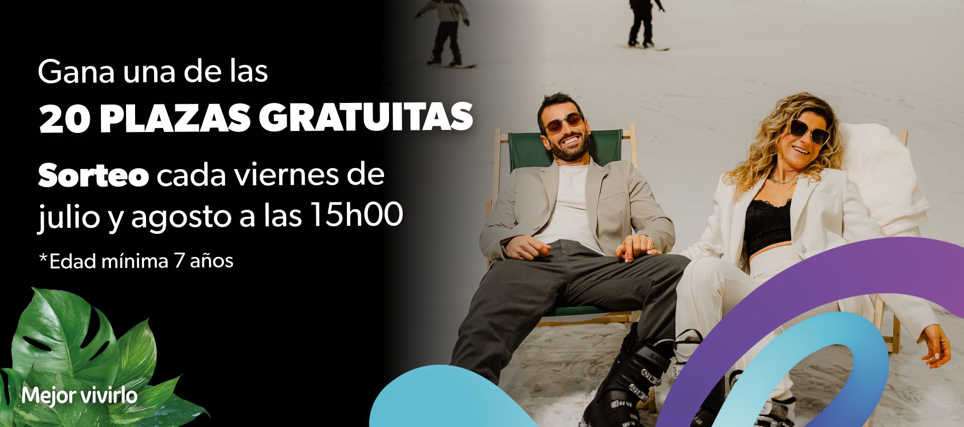 Aprender a esquiar en Madrid en Xanadú